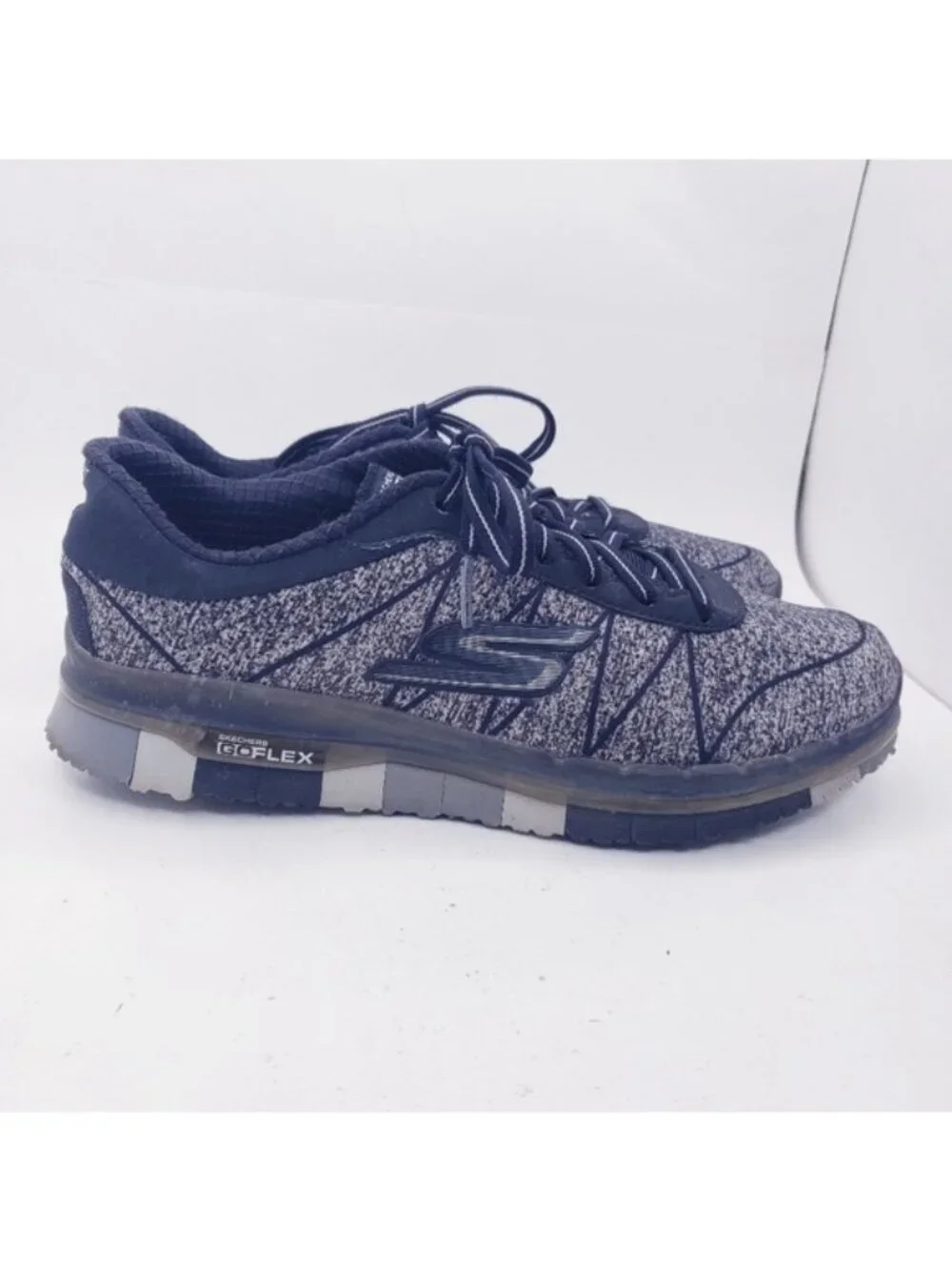 Skechers Gray Go Flex Ability Walk Athletic Sneakers Shoes Women's Size 7.5